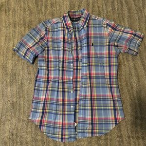 Short Sleeve Polo button up